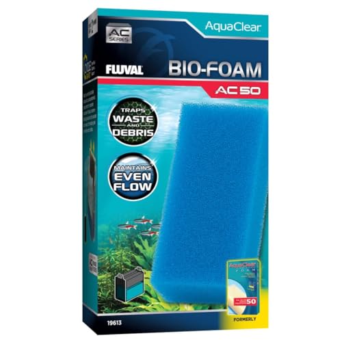 Fluval Bio-Foam Blau für Filterrucksack für Aquarium, AquaClear AC50, 1 Stück von Fluval