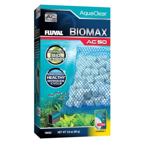 Fluval Biomax Ladung für Filterrucksack für Aquarium AquaClear AC50, 1 Stück von Fluval