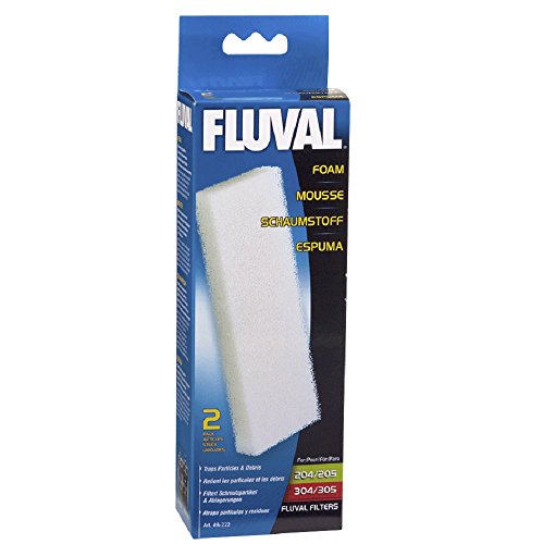 Fluval Filter Schaumstoff Block 204/5–304/5 2 Stück von Fluval