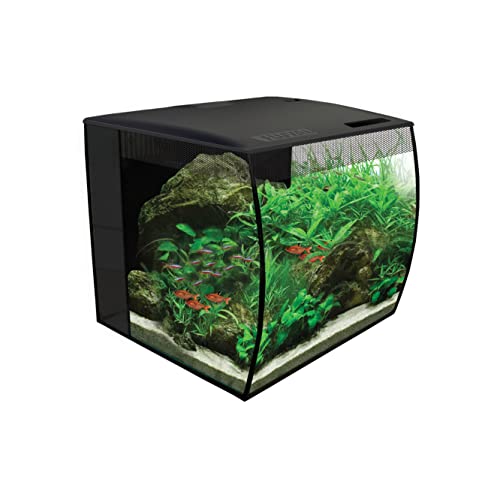 Fluval Flex Nano Aquarium 34L, Süßwasser Aquarium, schwarz von Fluval