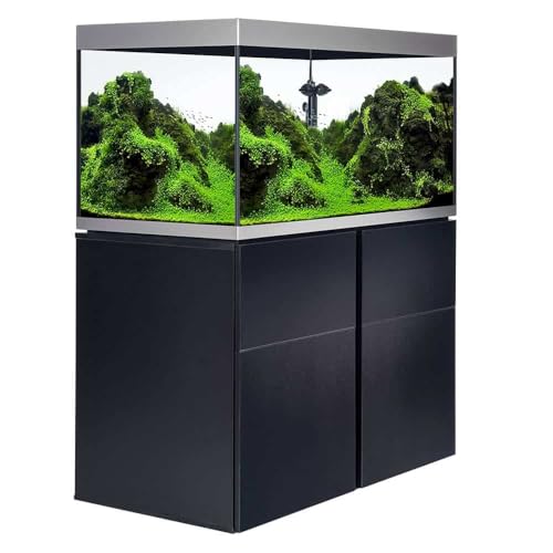 Fluval Siena 270 Aquarienkombination bestehend aus Aquarium 272L und Schrank in Betonoptik von Fluval