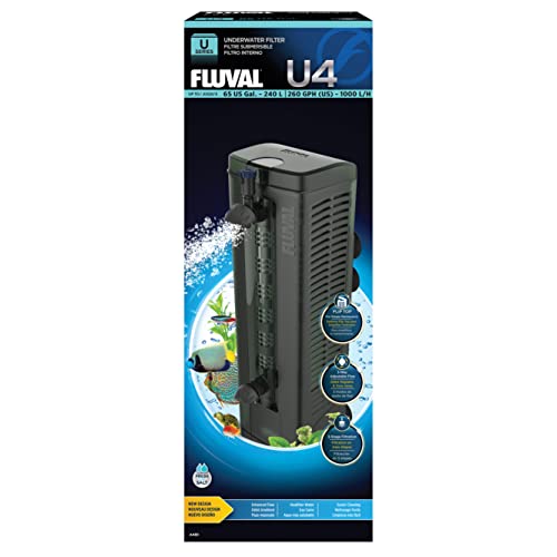 Fluval U4 Innenfilter, für Aquarien von 130 bis 240l, 10W von Fluval