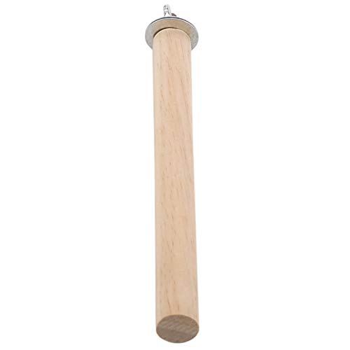 Flybloom Holzpapagei Ständer Stick Bird Barsch Plattform Birdcage Zubehör (2,0 * 20 cm) von Flybloom