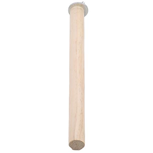 Flybloom Holzpapagei Ständer Stick Bird Barsch Plattform Birdcage Zubehör (2,0 * 25 cm) von Flybloom