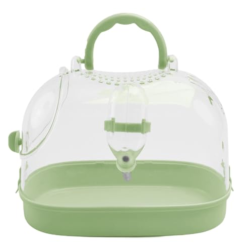 FmtwPhn Hamster-Reisetasche – Tragetasche für Kleintiere – tragbare, transparente, atmungsaktive Wasserflasche inklusive Meerschweinchenträger für Frettchen, Chinchillas, Igel, Rennmäuse von FmtwPhn