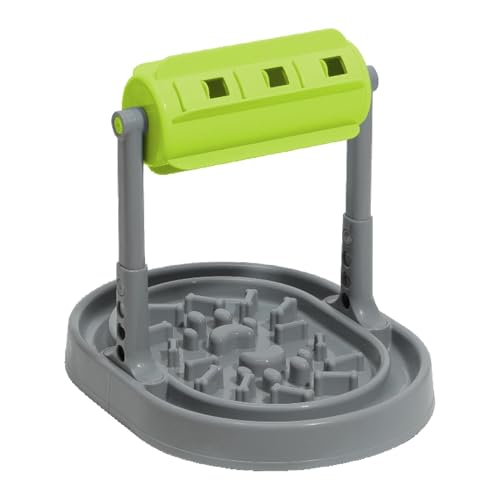 FmtwPhn Interaktives Tierfutter-Rollerspielzeug, rollender langsamer Futterspender für Haustiere - Interaktives Puzzlespielzeug | Hundetraining-Leckfutter-Slow-Feeder-Napf für Hunde, Katzen, Haustiere von FmtwPhn