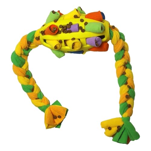 FmtwPhn Nahrungssuche Hundepuzzletugel, Sniffle Dog Treat Ball | Lustige interaktive Stressabbau Ballspiele - Langsame Feeder -Spielzeuglinderleiter -Trainingsfuttermittel für Energieverbrauch von von FmtwPhn