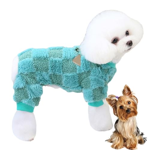 Dog Fleece Jacket - Dog Jacket Pet Dog Clothes, Warm Small Winter Dog Jacket | Four-Legged Dog Jacket with D Ring Dog Fleece Vest, Dog Jackets Dog Sweater for Autumn and Winter, Small Dogs von Fmzrbnih