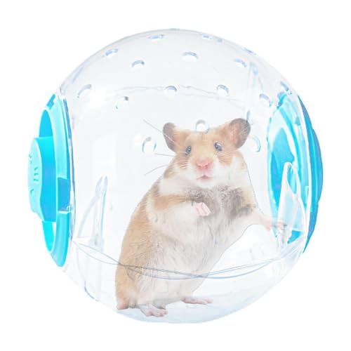 Hamster Run Ball - Hamster Spielzeug Hamster Ball, Kleintier -Übungsball | Tragbarer atmungsaktives Hamsterwielbal, Hamster Ball Run Ball transparent für Gerbil (7 Zoll) von Fmzrbnih