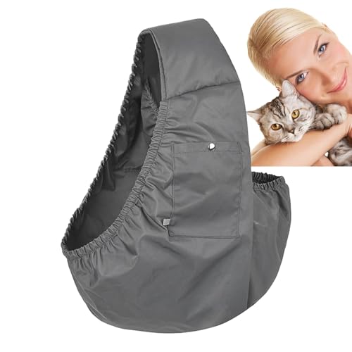 Katzentragetasche, stilvolle Haustier-Tragetasche für kleine Hunde, bequem, bequem, weiche Katzentasche, Tragetasche für Indoor-Katzen, Reisen, Outdoor von Fmzrbnih