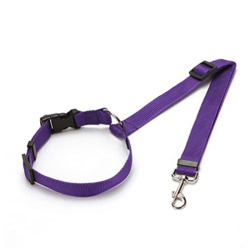 Seil Haustier Pet Products Universal Praktische Katze Hunde Sicherheit Einstellbar Auto Sicherheitsgurt Kabelbaum Leine Welpe Sicherheitsgurt Reise Clip Strap Leitungen Haustierleine Mit (Size : E) von FnnEmg