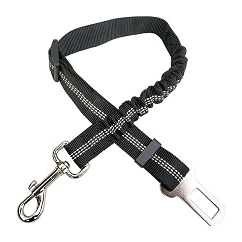 Seil Haustier Verbesserter Hundesitz Gürtel Hund Auto Sicherheitsgurte einstellbar Pet Sitzgürtel for Fahrzeug Nylon Haustier Sicherheitssitz Gürtel elastisch reflektierend Haustierleine Mit (Size : von FnnEmg