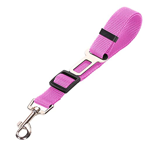 Seil Haustier Verbesserter Hundesitz Gürtel Hund Auto Sicherheitsgurte einstellbar Pet Sitzgürtel for Fahrzeug Nylon Haustier Sicherheitssitz Gürtel elastisch reflektierend Haustierleine Mit (Color : von FnnEmg