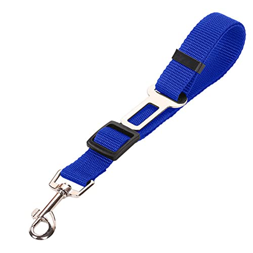 Seil Haustier Verbesserter Hundesitz Gürtel Hund Auto Sicherheitsgurte einstellbar Pet Sitzgürtel for Fahrzeug Nylon Haustier Sicherheitssitz Gürtel elastisch reflektierend Haustierleine Mit (Color : von FnnEmg