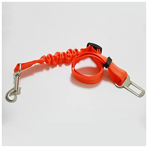 Seil Haustier Verbesserter Hundesitz Gürtel Hund Auto Sicherheitsgurte einstellbar Pet Sitzgürtel for Fahrzeug Nylon Haustier Sicherheitssitz Gürtel elastisch reflektierend Haustierleine Mit (Color : von FnnEmg