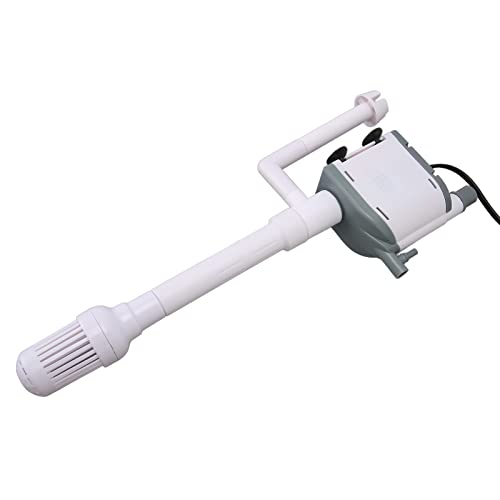 15-W-Tauchfilterkorbpumpe. 3-in-1-Aquariumfilterpumpe. Langlebiges, Robustes Laufrad für Aquarien (EU-Stecker 220 V) von Fockety