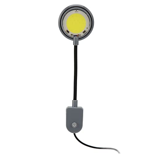 Fockety LED-Aquarium-Licht, Hohe Helligkeit, Softlight, Zum Anklemmen, LED-Aquarium-Licht, 360-Grad-Schlauch, Flexible Mini-Aquarium-Clip-Lampe für Süßwasser, Salzwasser von Fockety