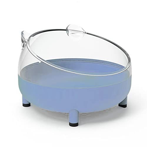 Katzennapf, Leicht zu Reinigen, 1,2 M Hoch, Gratfreier Wasserspeicher (Blue) von Fockety