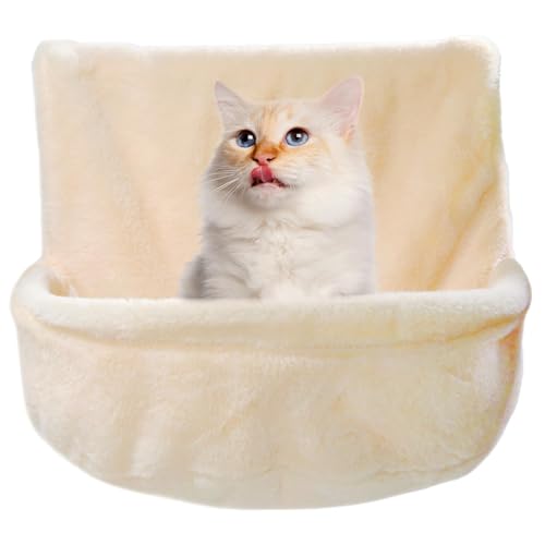 Cat Hammock, Cat Bed, Cat Hanging Bed, Cute Cats Shelf, Strong & Secure Breathable Cat Wall Shelves, Foldable and Stable Cat Beds, Sturdy Cat Hammock Window Seat for Kitten Ferret Puppy or Small Pet von Foeirp