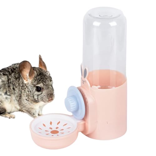 Foeirp Kaninchenwasserflasche, Kaninchenwasserspender für Käfig | 500 ml Wasserspender für Hamster - Automatischer Wasserspender für Haustiere, Wasserspender für Kleintierkäfige für Hasen, von Foeirp