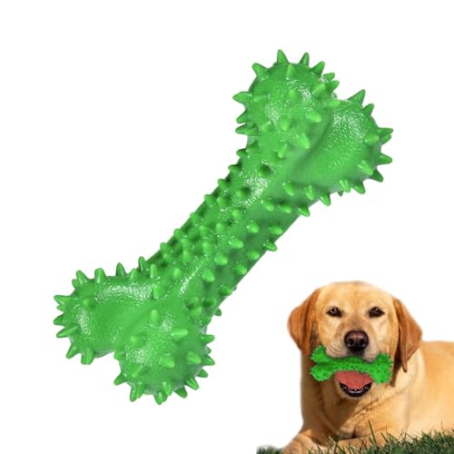 Foeirp Kauspielzeug für Hunde, Stacheliges Kauspielzeug aus Knochen für kleine Hunde aus Gummi, Weiches Welpenspielzeug, Apportierspielzeug zum Zahnen für Haustiere, Mundgesundheit, von Foeirp