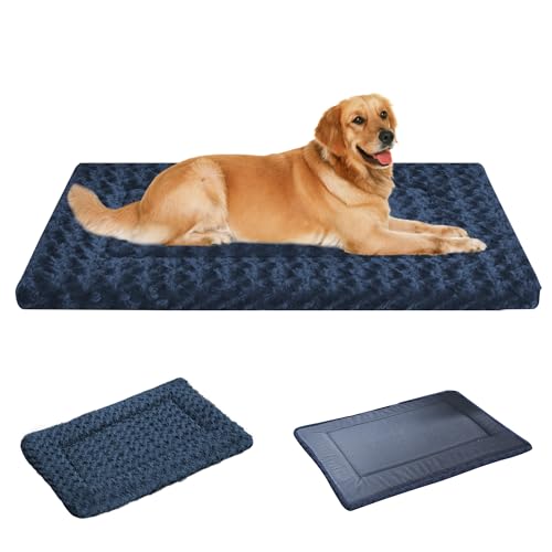 Hundebett-Matte – Hundebox-Pad – wendbare Hundematte für Komfort von Haustieren – weiche Bettkisten-Pads mit doppelseitigem Design für alle Jahreszeiten – langlebige, maschinenwaschbare Hundematte für von Fogkiss