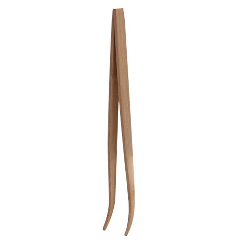 Fogun 11-Zoll Fütterungspinzette Bambus Gebogene Pinzette Gebogene Pinzette Reptilien von Fogun