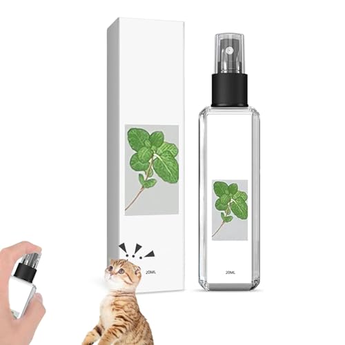 Fokayo Herbal Cat Joy, Katzenminze-Spray für Katzen, Katzenminze-Spray für Wohnungskatzen, Herbal Cat Joy Spray, Celery Pets Katzenminze-Spray, Katzen-Trainingsspray mit Katzenminze (1pc) von Fokayo