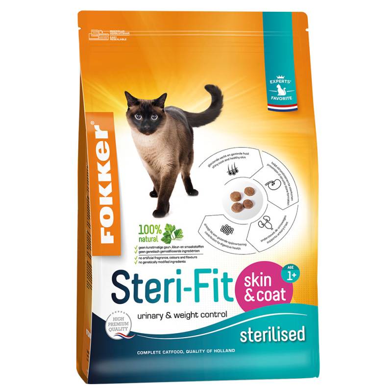 10 kg Fokker Cat zum Sonderpreis! - Steri-Fit Skin & Coat von Fokker