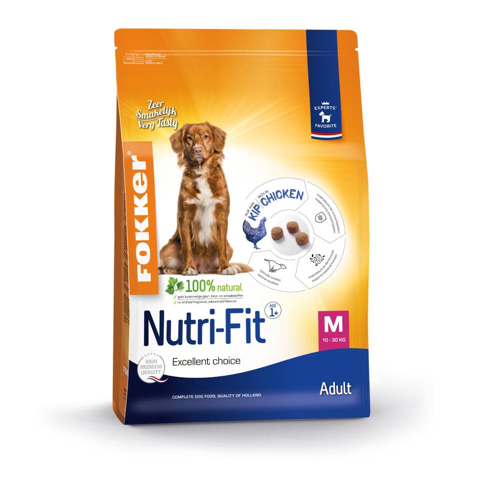 7 kg / 13 kg Fokker Adult Nutri-Fit zum Sonderpreis! - 13 kg Medium von Fokker