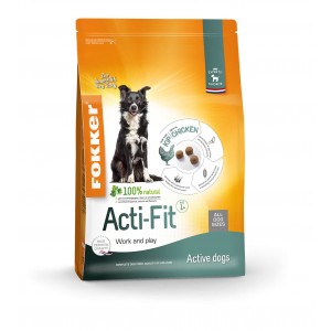 Fokker Acti-Fit Hundefutter 13 kg von Fokker