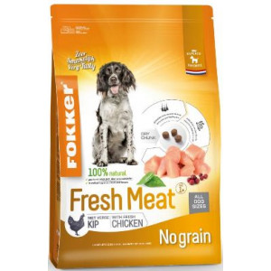 Fokker Fresh Meat Hundefutter 13 kg von Fokker