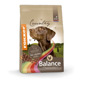 Fokker Country Balance mit Huhn Hundefutter 13 kg von Fokker