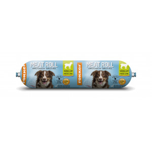 Fokker Meat Roll frisches Lamm mit Lachs Hundefutter 10 x 800 g von Fokker