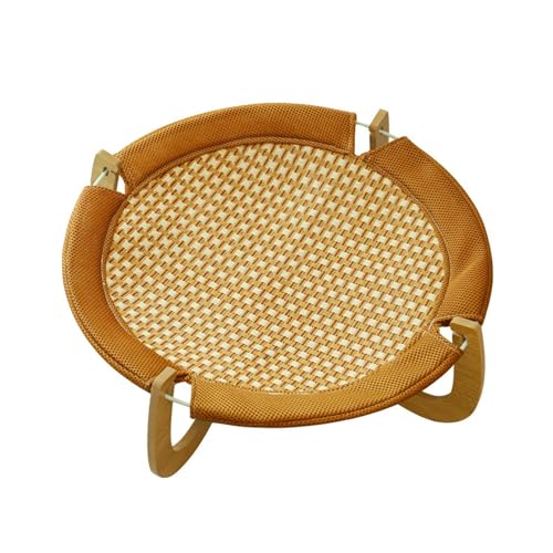 Folpus Hängemattenbett für Haustiere, Bequeme Möbel, rutschfeste, Glatte Oberfläche, 46 x 17,5 cm, erhöhtes Hundebett, Schlafcouch für Kätzchen und Kaninchen von Folpus