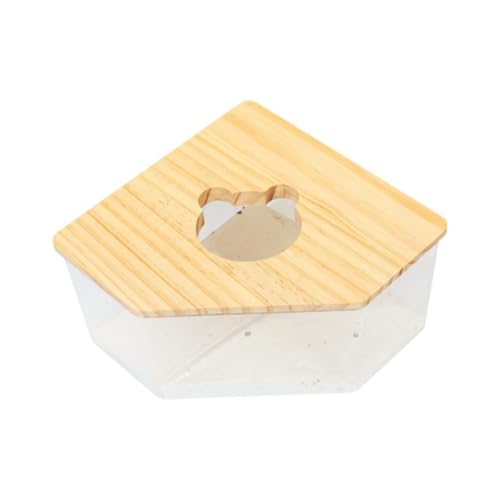 Folpus Hamster Sandbadebox, Transparenter Acryl Sandbadebehälter & Hamsterbadezimmer, Haus Und Zubehör für Hamster Und Rennmäuse, L Folpus Hamster Sandbadebox, Transparenter Acryl Sandbadebehälter & Hamsterbadezimmer, Haus Und Zubehör für Hamster Und Rennmäuse, L von Folpus