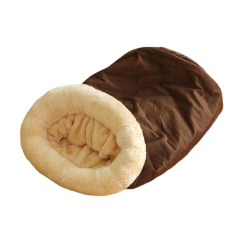 Folpus Haustiermatte, Welpen-/Haustier-/Katzenbett, selbstwärmend, gemütliche Höhle, Katzenbett, Höhle, Schlafsack für Welpen, Kätzchen, kleine Hunde, Kaffee Folpus Haustiermatte, Welpen-/Haustier-/Katzenbett, selbstwärmend, gemütliche Höhle, Katzenbett, Höhle, Schlafsack für Welpen, Kätzchen, kleine Hunde, Kaffee von Folpus