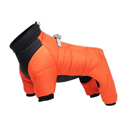 Folpus Hunde-Wintermantel, Haustierkleidung, kaltes Wetter, wasserdicht, Hunde-Outfits, Welpenjacke, Hundepullover für Veranda, Reisen, Garten, Wandern von Folpus