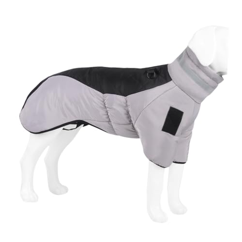 Folpus Hundemantel, Hundejacke, Haustier-Kleidungsstück, gemütlich, verdickt, warm, Fleece-Bekleidung, Haustiermantel für kleine, mittelgroße und große von Folpus