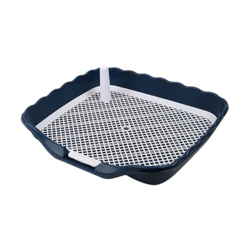 Folpus Hundetopf Toilette, Pee Pad Halter, Pee Mesh Training Tablett, Stabil, Blau von Folpus