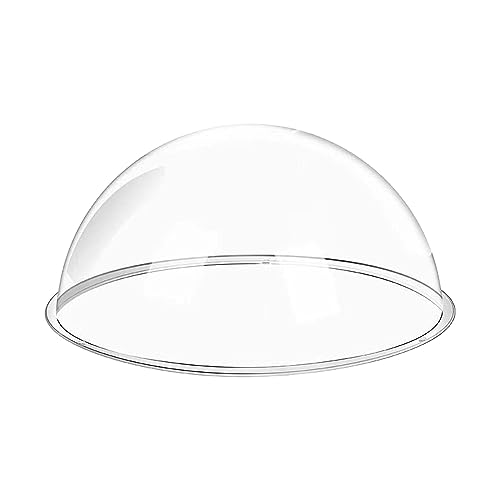 Folpus Clear Dome Katzenzimmerbett, Ersatz-Acryl-Kuppelabdeckung, transparente Katzenzimmerkapsel Katzenhängematte für Katzenturm Katzenbett, orbicular 35CM-L von Folpus