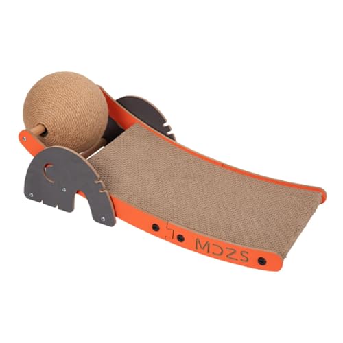 Folpus Kratzerbrettkätzchen -Kratzer -Sofa mit Sisal Ball Wear Resistant Cat Scratcher zum Spielen von Kätzchen Animal Cat Kitty Kitty von Folpus