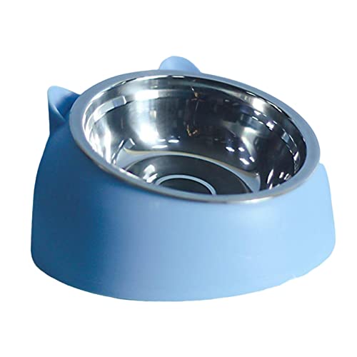 Folpus Luxuriöser Haustiernapf für Hunde und Katzen, ergonomisches Design, Blau von Folpus