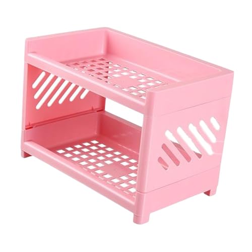 Folpus Meerschweinchen -Fehle -Bett -Käfig -Accessoires Kaninchenbett Hamster Lebensraum für Hamster alle Jahreszeiten kleine Tiere, Rosa von Folpus