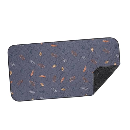 Folpus Waschbarer Hund Pee Pad Hunde Matte absorbierende leichte atmungsaktiven wiederverwendbaren Welpenpads zum Wellenkisten -Spielstall Training, 100cmx155cm von Folpus