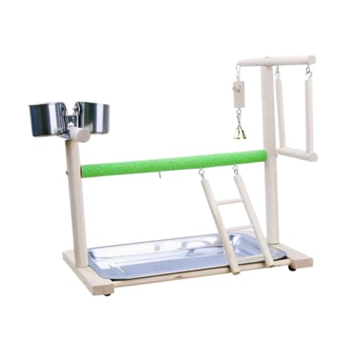 Fonowx Bird Play Stand Shotpene Playpen Leiterübung Spielzeug Barch Play Holz für Finch Lovebird Blocke, 36x23x33cm Fonowx Bird Play Stand Shotpene Playpen Leiterübung Spielzeug Barch Play Holz für Finch Lovebird Blocke, 36x23x33cm von Fonowx