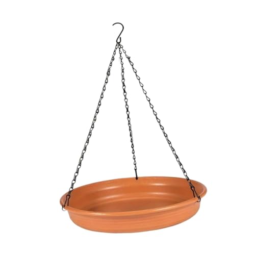 Fonowx Hängender Vogelfutterspender für Den Außenbereich mit Ständer Und Kette, Ziegelrot, 24.6 X 5.1 X 45.1 cm Fonowx Hängender Vogelfutterspender für Den Außenbereich mit Ständer Und Kette, Ziegelrot, 24.6 X 5.1 X 45.1 cm von Fonowx
