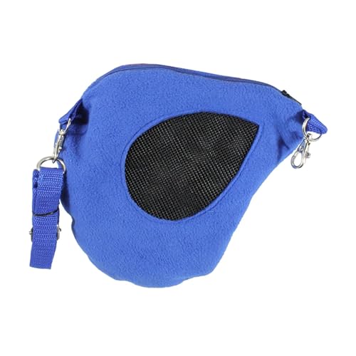 Fonowx Hamster Reisetasche für Kleine Haustiere mit Verstellbarem Schultergurt, Blau Fonowx Hamster Reisetasche für Kleine Haustiere mit Verstellbarem Schultergurt, Blau von Fonowx