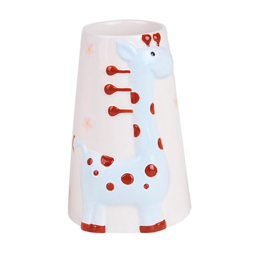Fonowx Hamster Wassertrinkstation für Kleine Tiere, Futterspender mit Giraffenmotiv, Hellblau Fonowx Hamster Wassertrinkstation für Kleine Tiere, Futterspender mit Giraffenmotiv, Hellblau von Fonowx