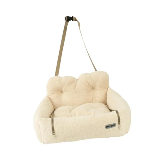 Fonowx Hundewagen SUV SEAT Puppy BETTETRAVE Trave Traver Trave TRAGTABLE WASSIBLE MIEGSPÜNDLICHEN Pock SLUSSBOD mit Zwei FEHREN BEIBEN, Beige S Fonowx Hundewagen SUV SEAT Puppy BETTETRAVE Trave Traver Trave TRAGTABLE WASSIBLE MIEGSPÜNDLICHEN Pock SLUSSBOD mit Zwei FEHREN BEIBEN, Beige S von Fonowx